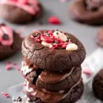 Valentine Ganache Cookies