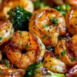 High-Protein Honey Garlic Shrimp