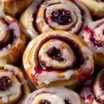 Raspberry Cinnamon Rolls