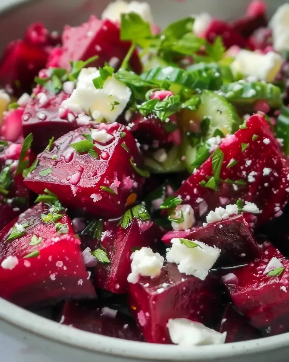Beet Salad Bliss: An Easy Recipe with Turkey Bacon Delights