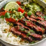 Cilantro Lime Steak Bowls