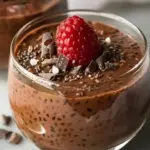High Protein Chocolate Chia Pudding