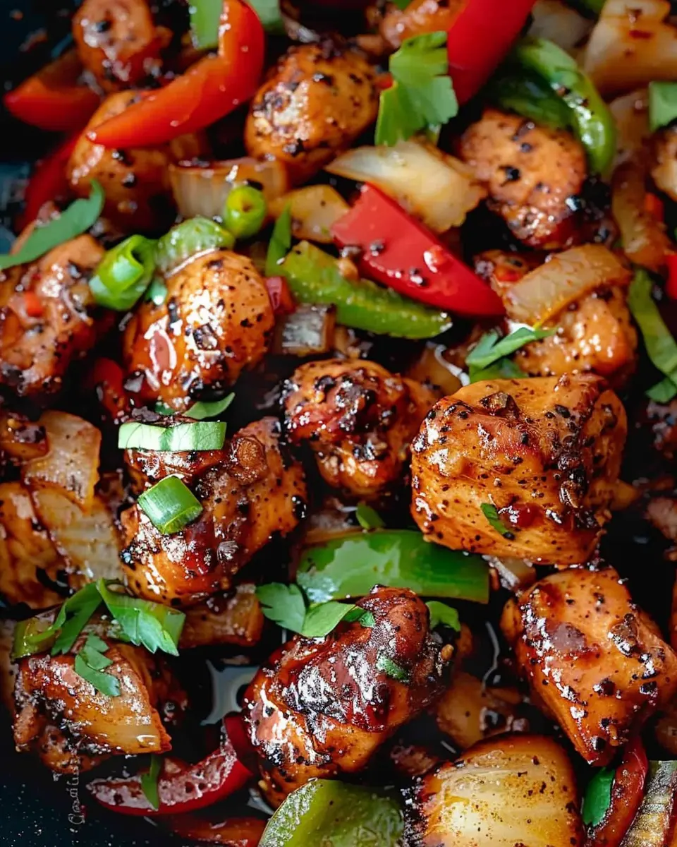 Easy Black Pepper Chicken Recipe: A Juicy Twist on Classic Flavors