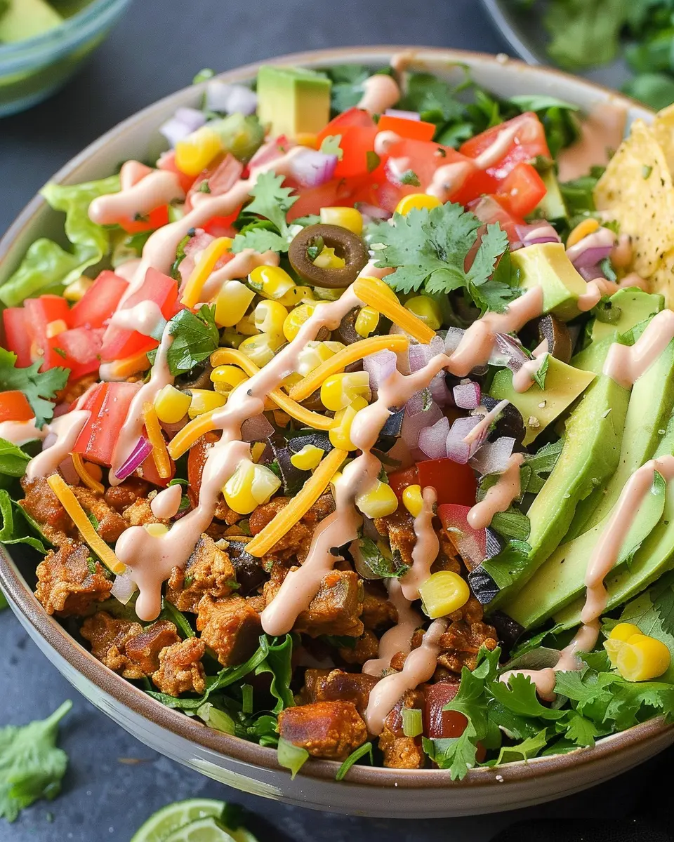 Santa Fe Salad Recipe: Easy and Delightful with Turkey Bacon