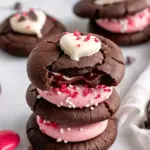 Valentine Ganache Cookies