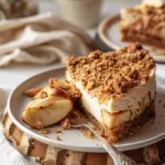 Apple Crumble Cheesecake