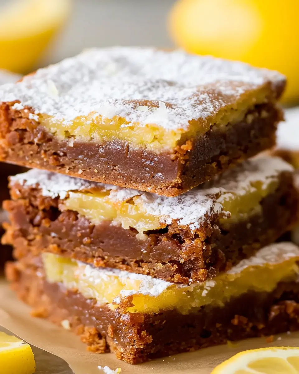 Easy Lemon Brownies Recipe: A Refreshingly Indulgent Treat for Everyone