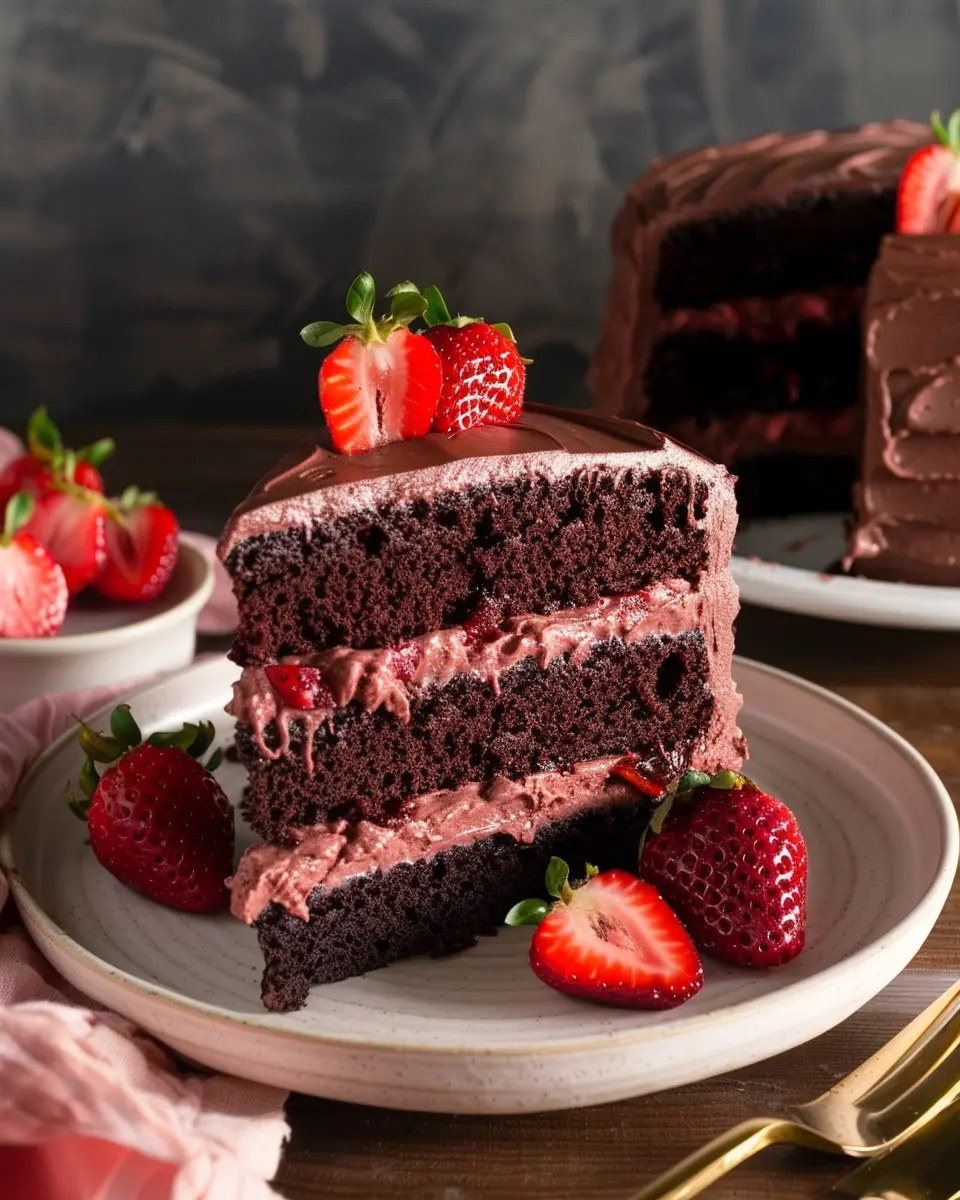 Strawberry Chocolate Cake: The Best Indulgent Delight at Home