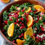 Citrus Pomegranate Kale Salad