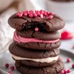 Valentine Ganache Cookies