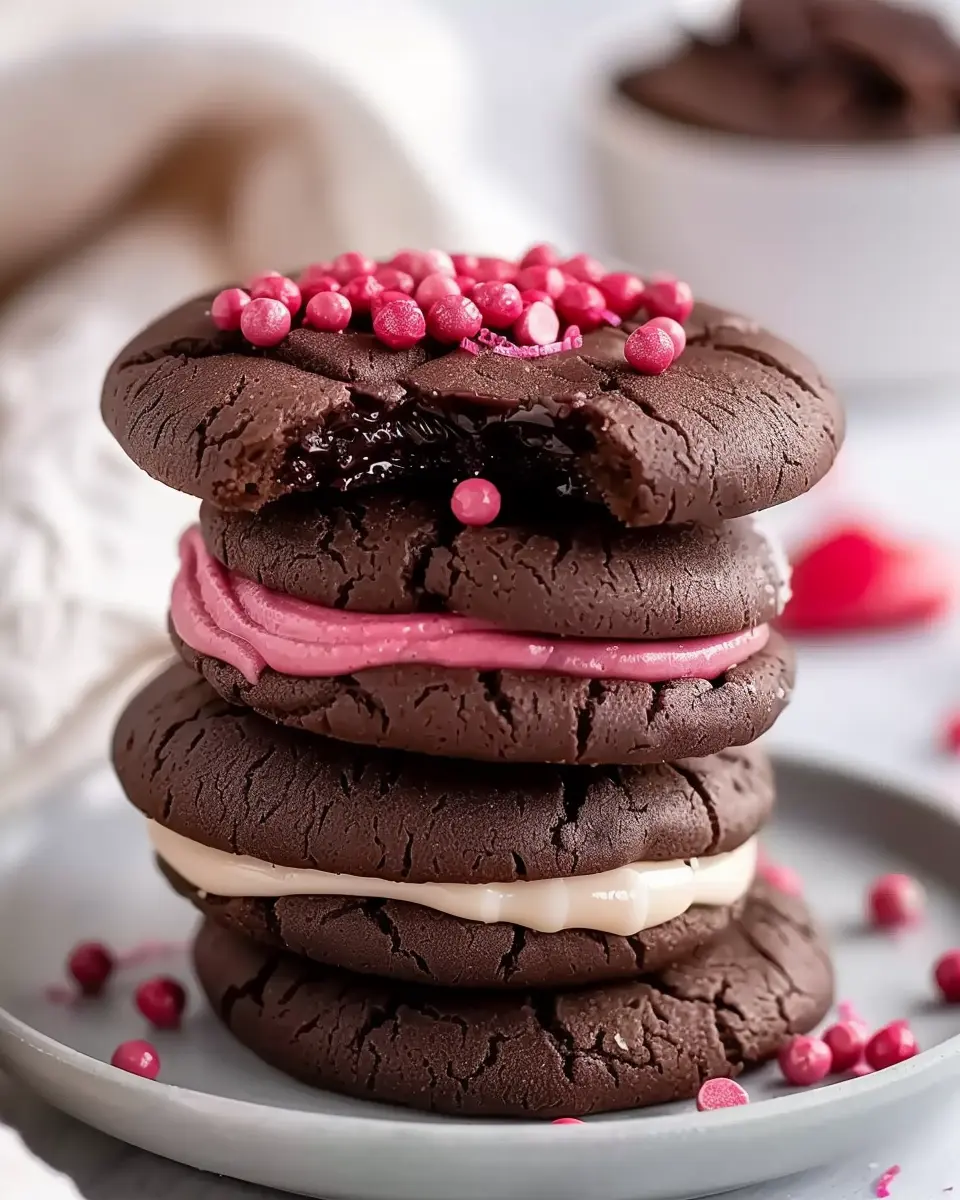 Valentine Ganache Cookies: Indulgent Treats for Loved Ones