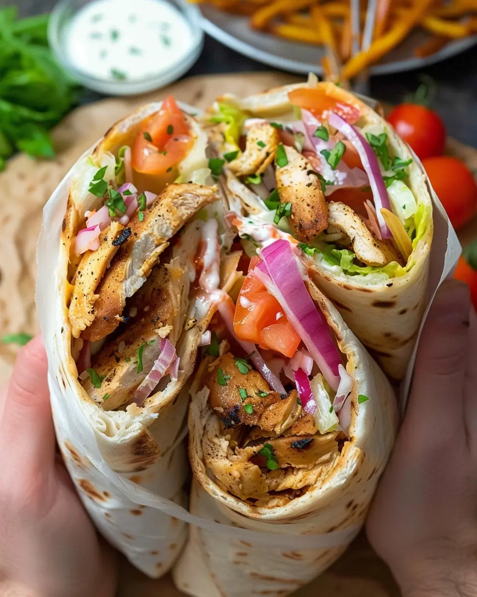 Chicken Shawarma Wrap: Easy Recipe for a Flavorful Homemade Delight