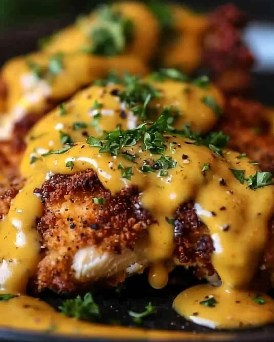 Pretzel Chicken with Mustard: A Juicy Twist on a Classic Favorite