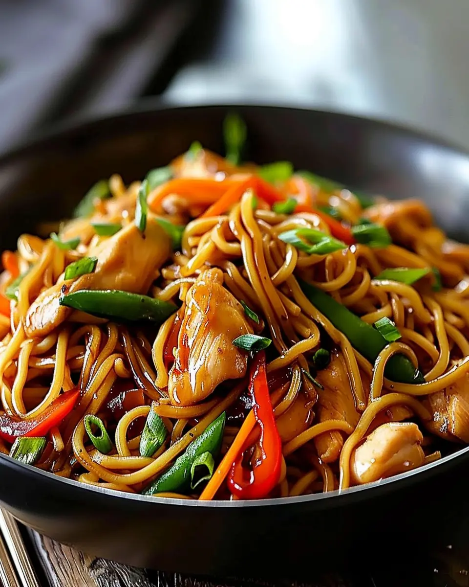 Chicken Lo Mein Recipe: A Quick and Easy Joy for Home Cooks