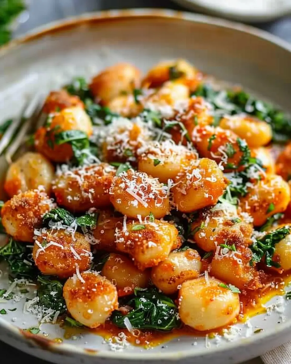 Crispy Gnocchi with Turkey Bacon: A Comforting Delight
