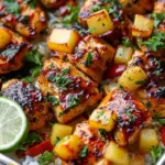 Hawaiian Chicken Sheet Pan