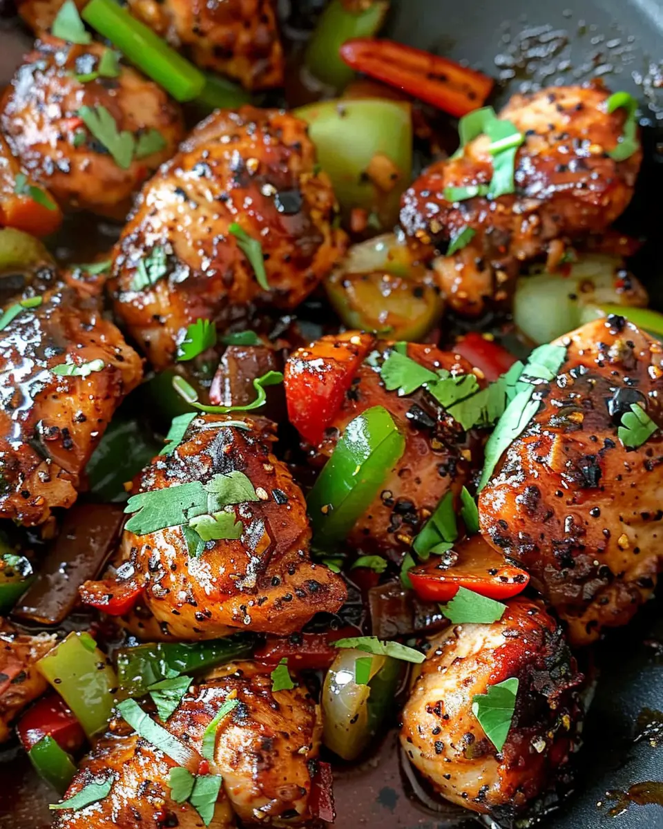 Easy Black Pepper Chicken Recipe for Flavorful Family Dinners