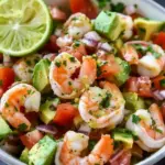 Avocado Salsa Shrimp Salad