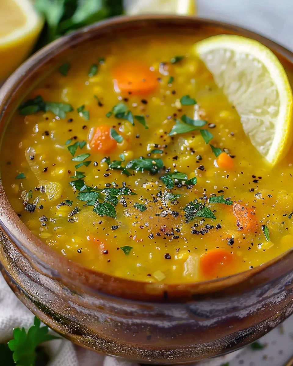 Lemon Lentil Soup: The Best Comfort Food You Can Make at Home