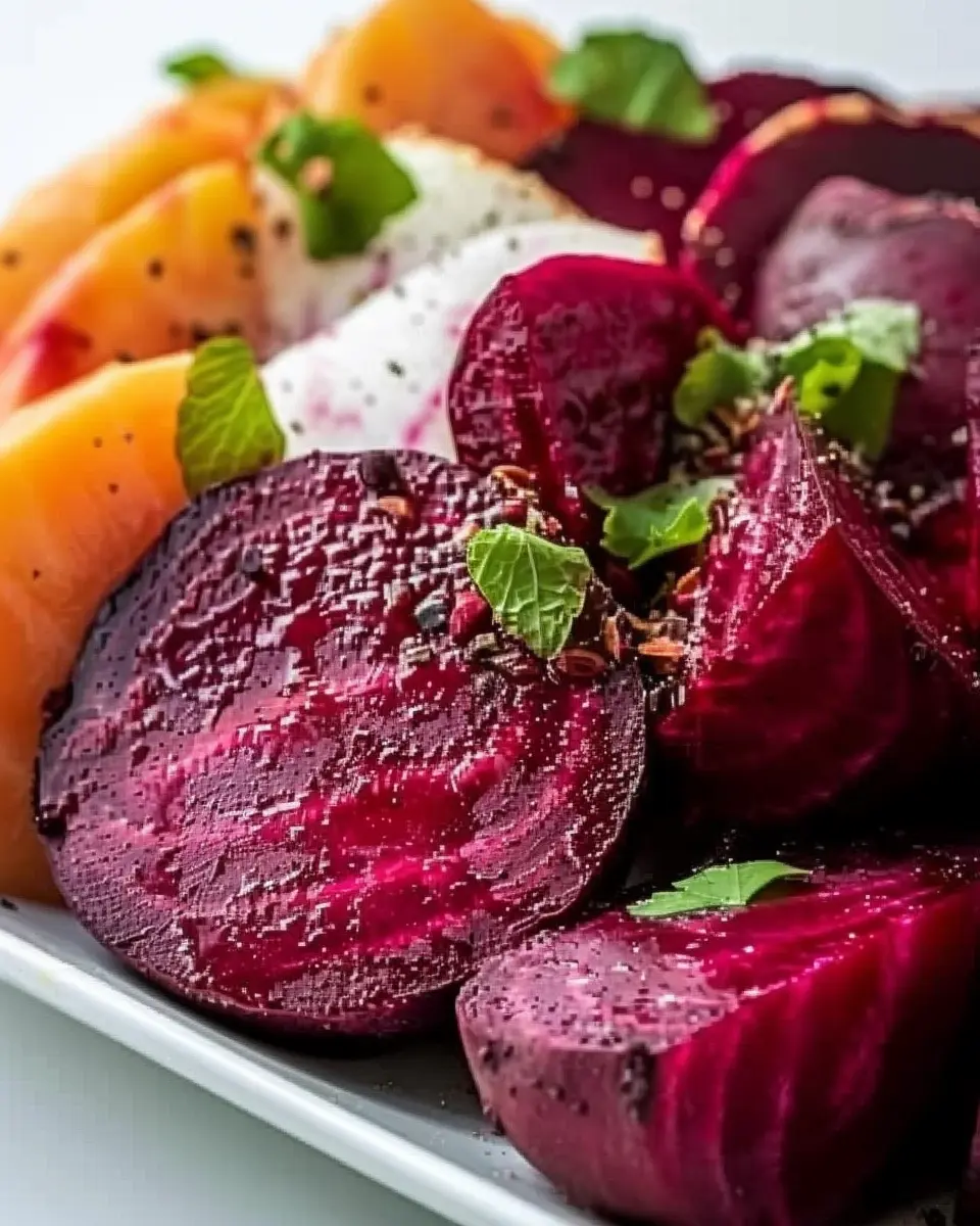 Roasted Beet Salad with Turkey Bacon: A Feel-Good Delight