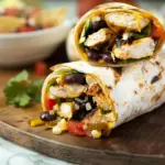 Chipotle Ranch Grilled Chicken Burrito