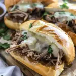 Crockpot French Dip Sandwiches