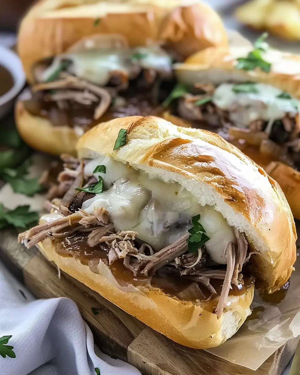 Crockpot French Dip Sandwiches: Easy, Savory Delight at Home