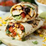 Chipotle Ranch Grilled Chicken Burrito