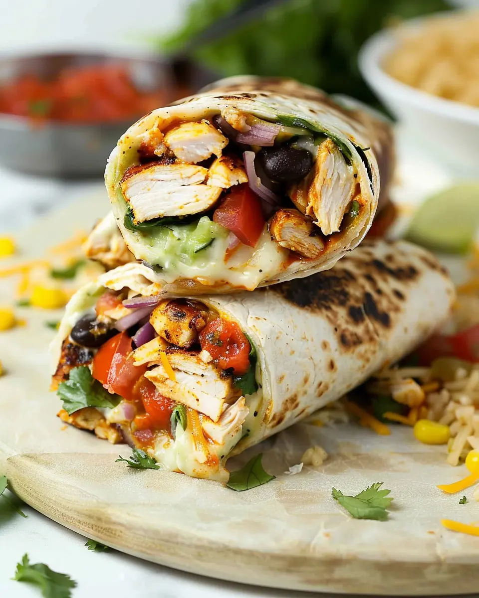 Chipotle Ranch Grilled Chicken Burrito: A Juicy Homemade Delight