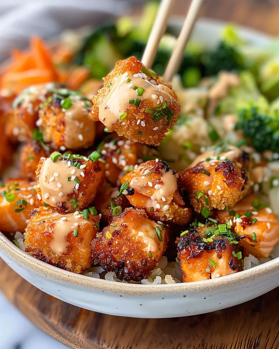 Bang Bang Salmon Bites: Easy &amp; Delicious Homemade Appetizer