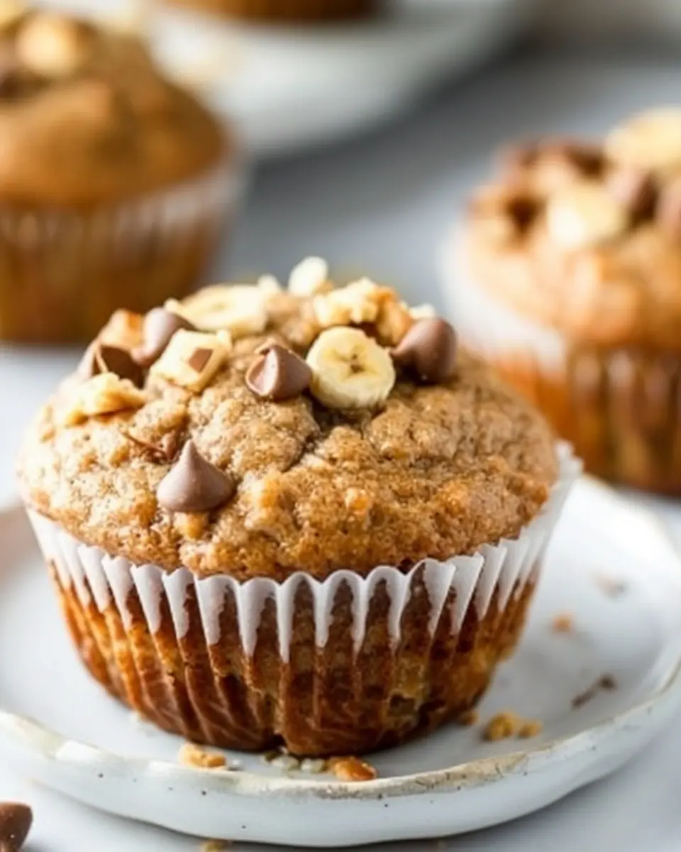 Healthy Peanut Butter Banana Muffins for Guilt-Free Indulgence