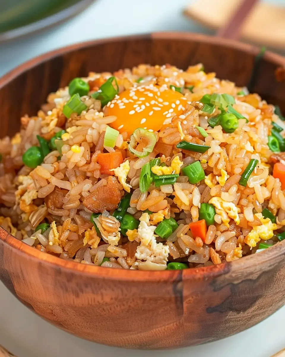 Benihana Fried Rice: Easy Recipe with Turkey Bacon and Chicken Ham