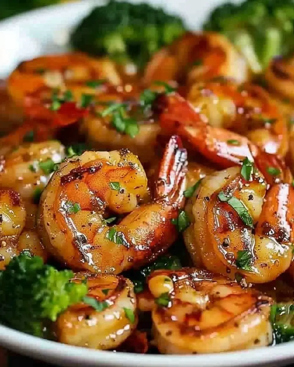High-Protein Honey Garlic Shrimp with Turkey Bacon Delight