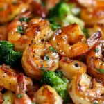 High-Protein Honey Garlic Shrimp