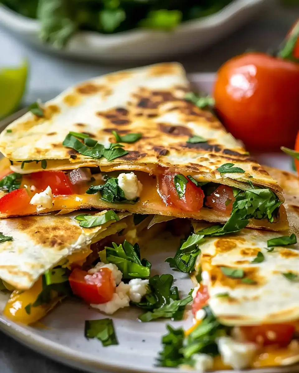 Spinach and Feta Quesadillas: Easy Recipe for Flavorful Comfort